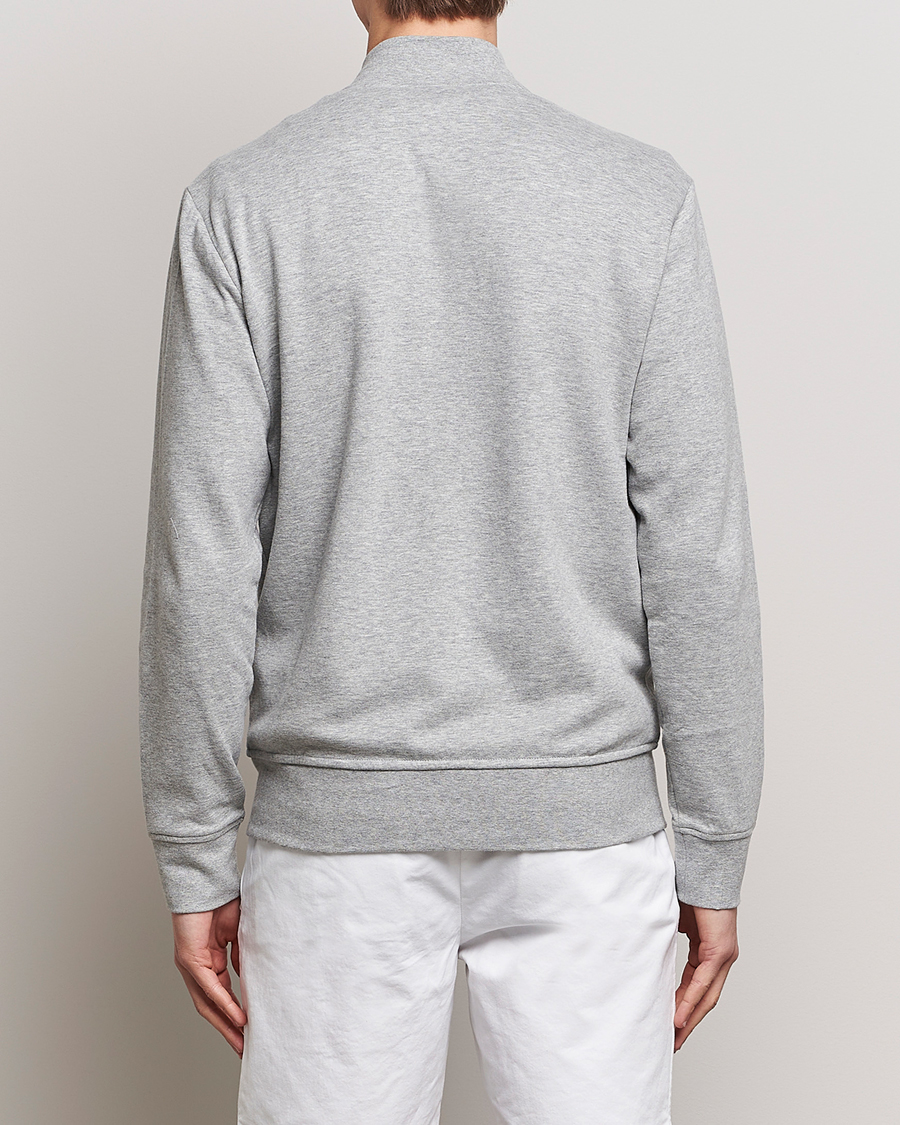 Herre | Gensere | Polo Ralph Lauren | Double Knit Full-Zip Sweater Andover Heather
