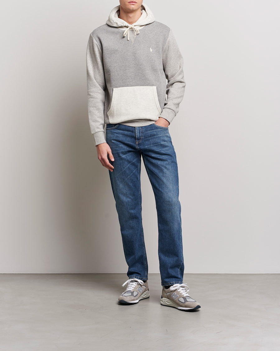 Herre | Gensere | Polo Ralph Lauren | RL Fleece Colorblocked Hoodie Heather Multi