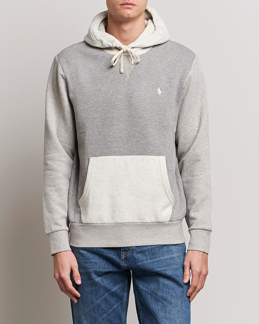 Herre | Gensere | Polo Ralph Lauren | RL Fleece Colorblocked Hoodie Heather Multi