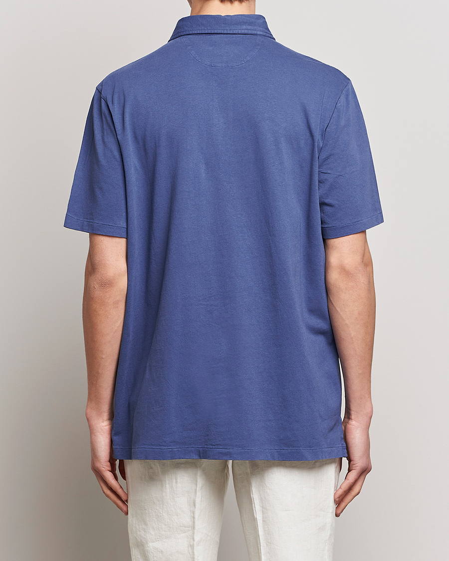 Herre | Pikéer | Polo Ralph Lauren | Cotton/Linen Polo Boathouse Navy