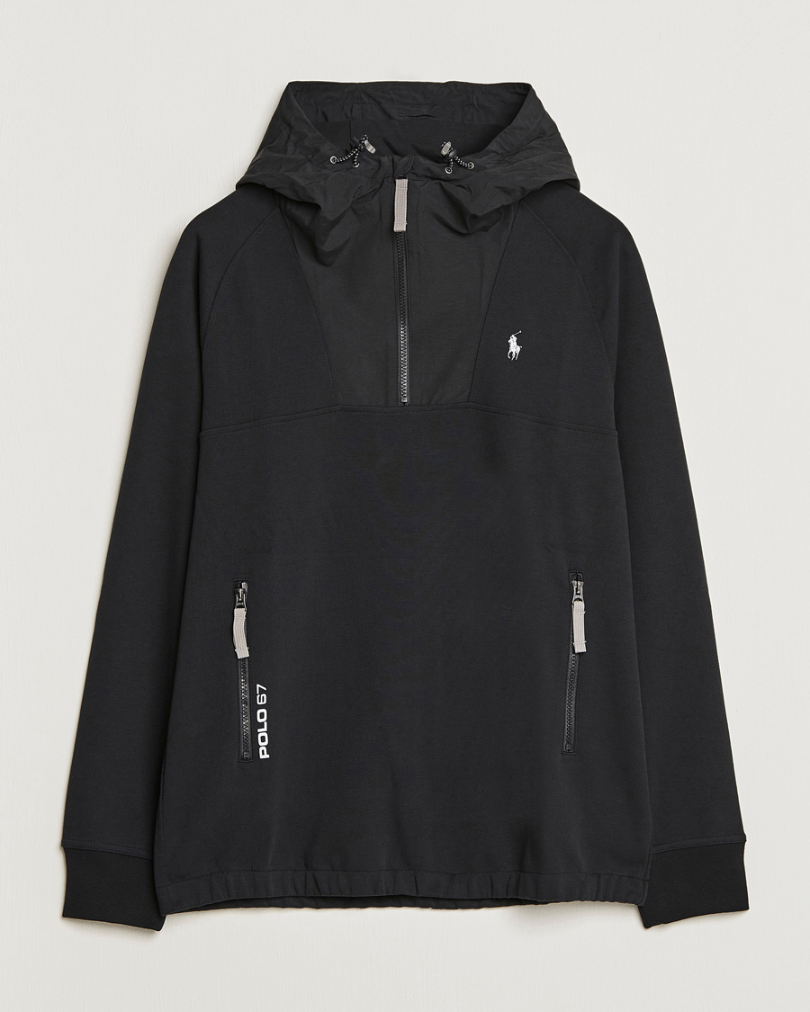Herre | Jakker | Polo Ralph Lauren | Double Knit Performance Hooded Jacket Black