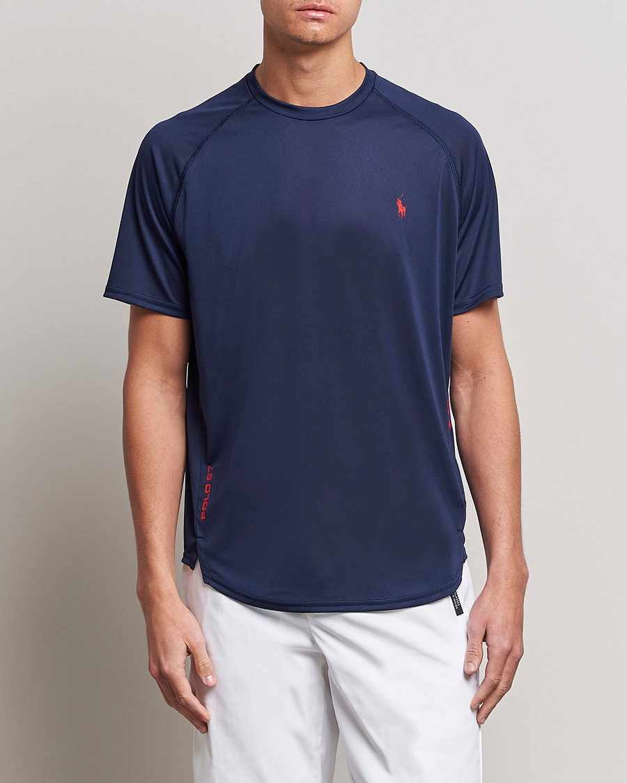 Herre |  | Polo Ralph Lauren | Performance Jersey Crew Neck T-Shirt Newport Navy