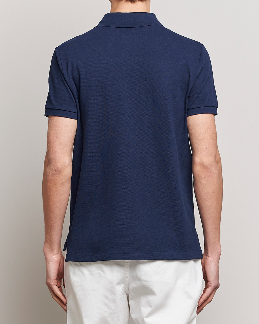 Herre | Pikéer | Polo Ralph Lauren | Custom Slim Fit Regatta Polo Newport Navy