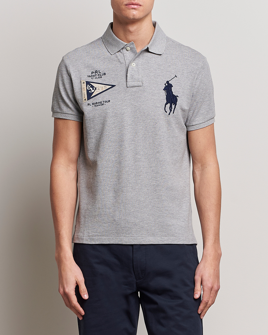 Herre |  | Polo Ralph Lauren | Custom Slim Fit Regatta Polo Andover Heather