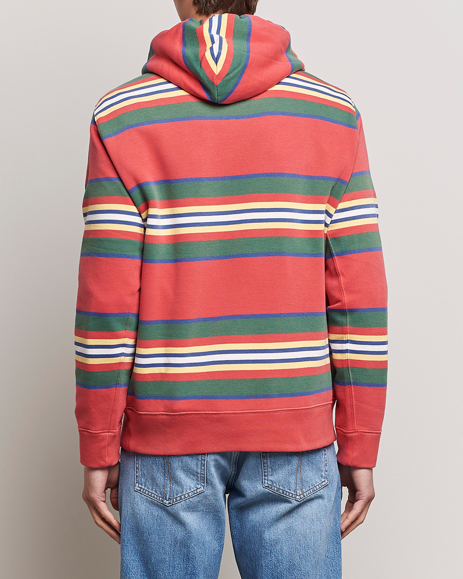 Herre | Gensere | Polo Ralph Lauren | Yarn Died Fleece Striped Hoodie Multi