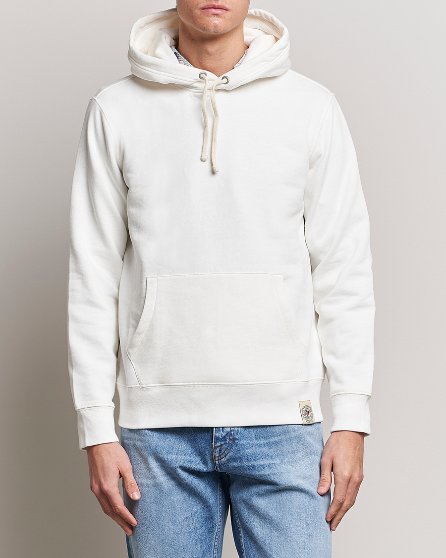 Herre | Gensere | Polo Ralph Lauren | Vintage Fleece Hoodie Deckwash White