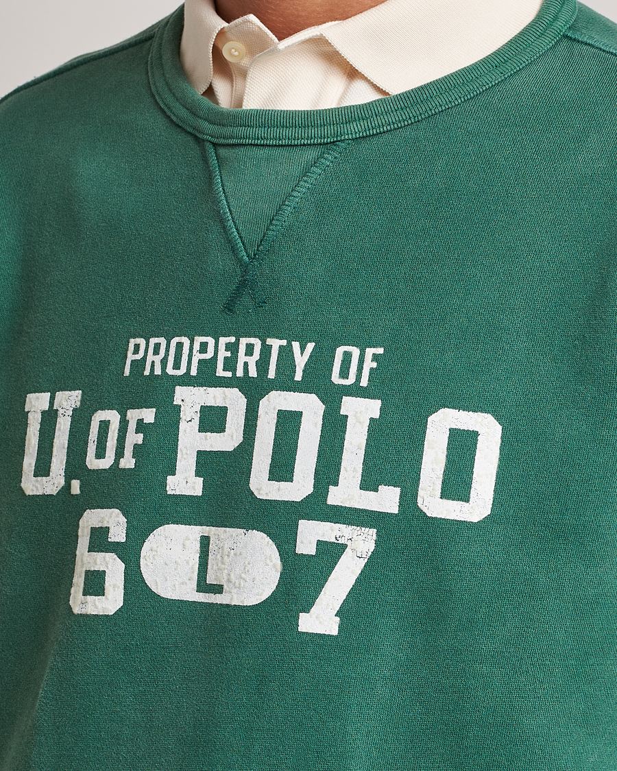 Herre | Gensere | Polo Ralph Lauren | Fleece Logo Sweatshirt Washed Forest