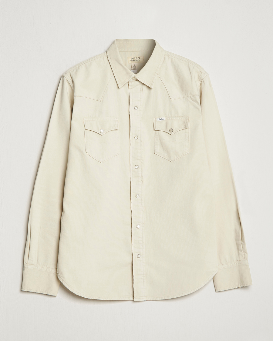Herre | | Polo Ralph Lauren | Western Denim Shirt Basic Sand