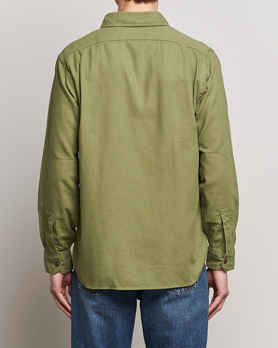 Herre | Skjorter | Polo Ralph Lauren | Cotton Overshirt Sage Olive