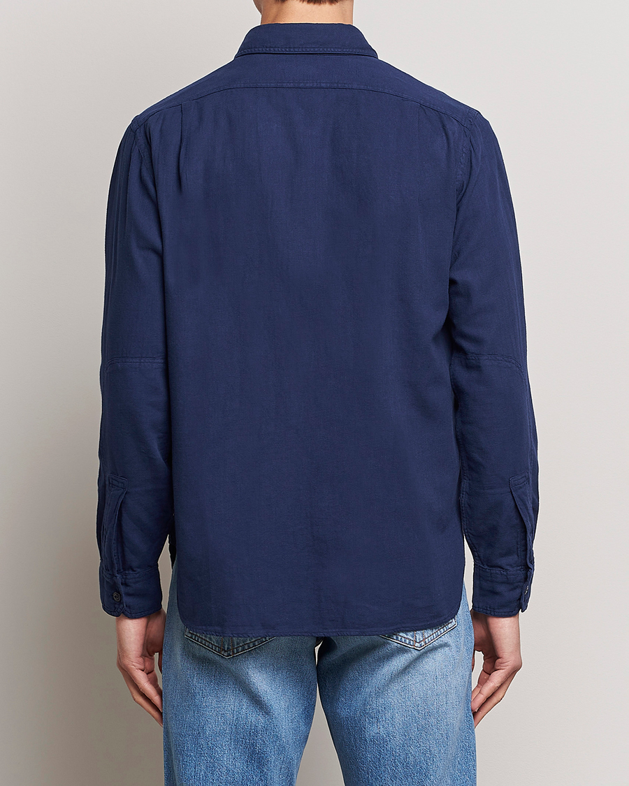 Herre | Skjorter | Polo Ralph Lauren | Cotton Overshirt Newport Navy