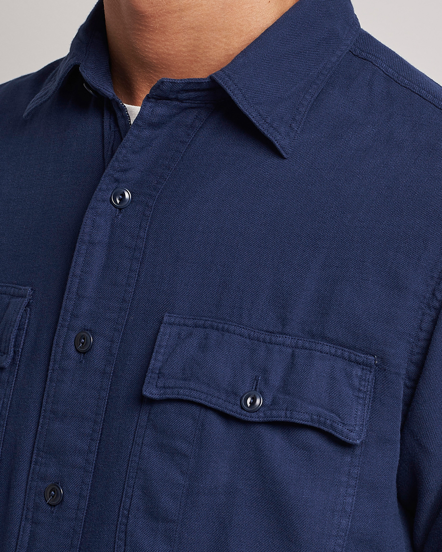 Herre | Skjorter | Polo Ralph Lauren | Cotton Overshirt Newport Navy
