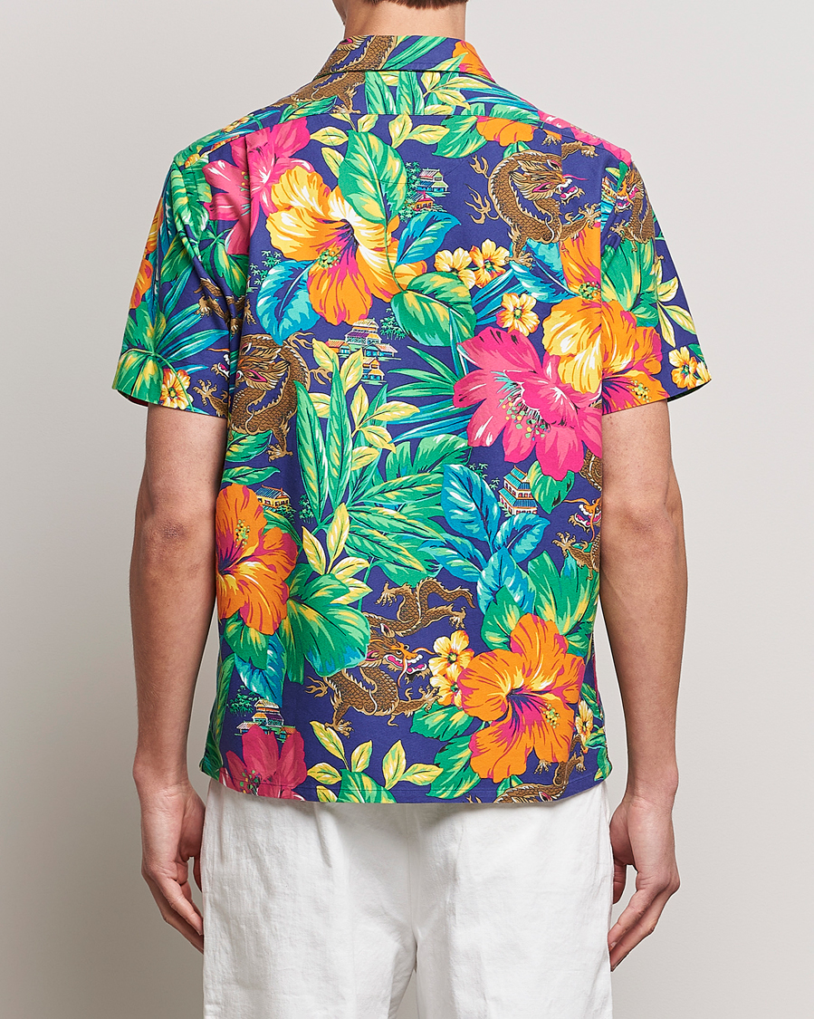 Herre | Skjorter | Polo Ralph Lauren | Printed Flower Short Sleeve Shirt Tropical