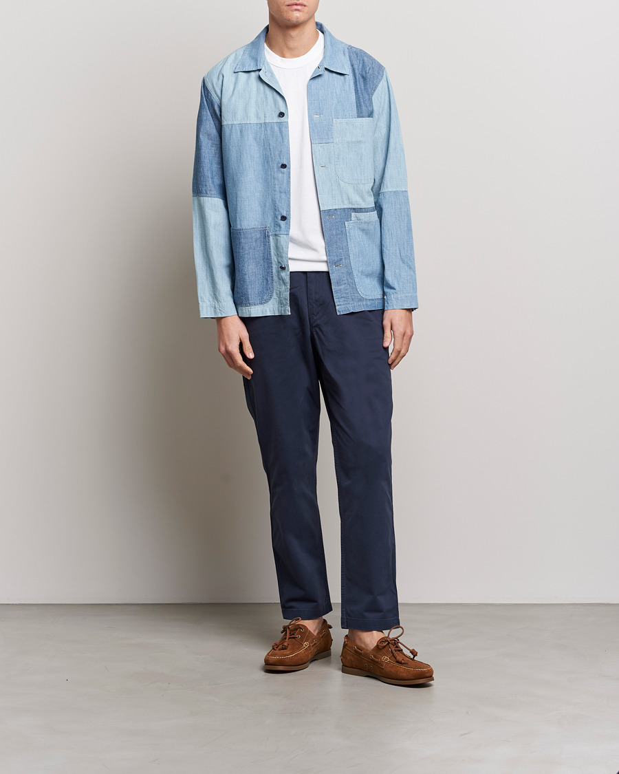 Herre | Jakker | Polo Ralph Lauren | Patchwork Denim Shirt Jacket Indigo