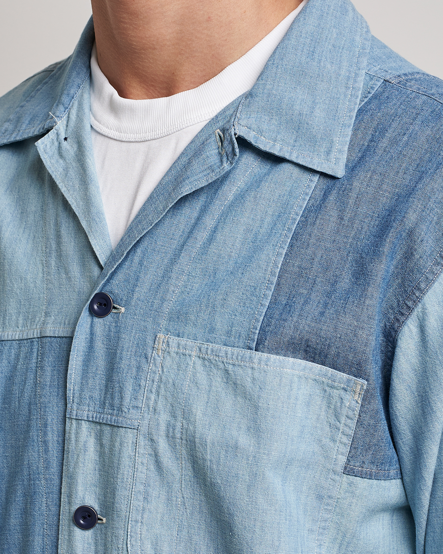 Herre | Jakker | Polo Ralph Lauren | Patchwork Denim Shirt Jacket Indigo
