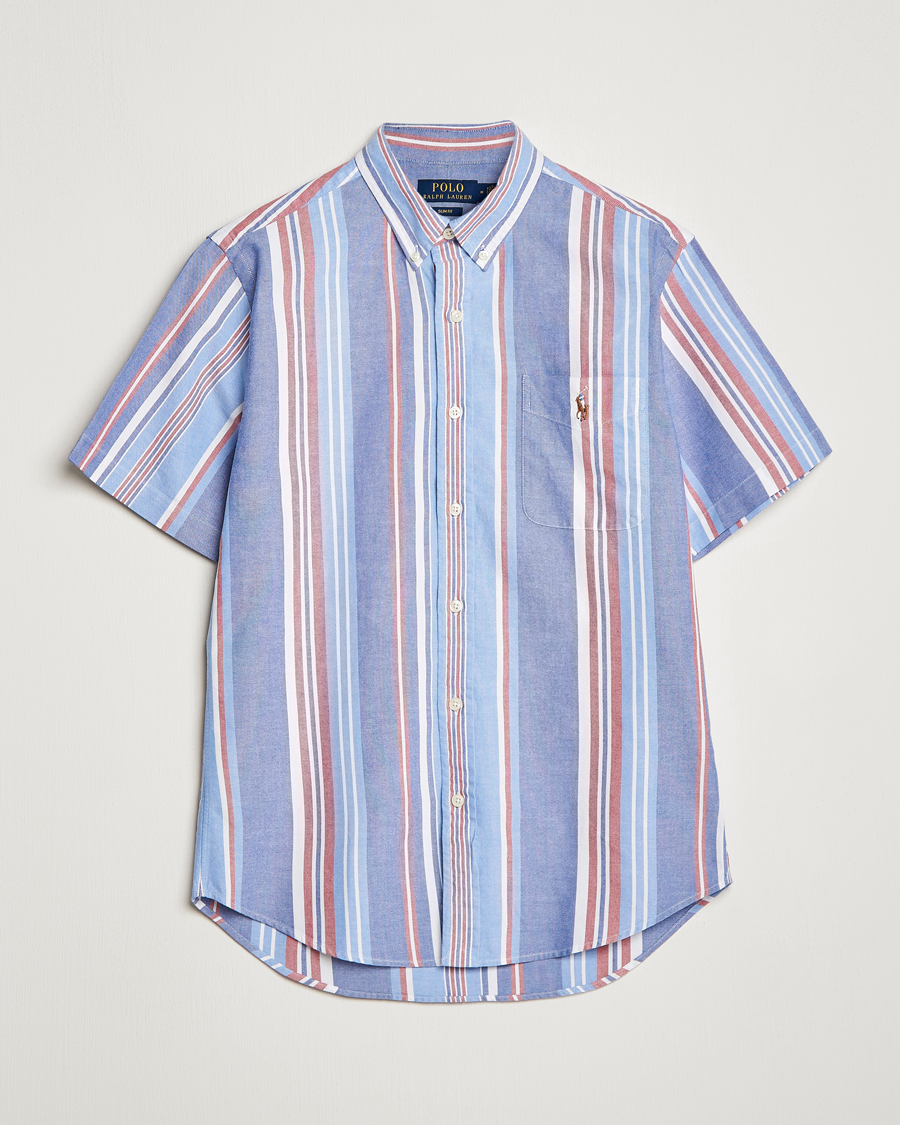 Herre | Skjorter | Polo Ralph Lauren | Striped Oxford Short Sleeve Shirt Multi