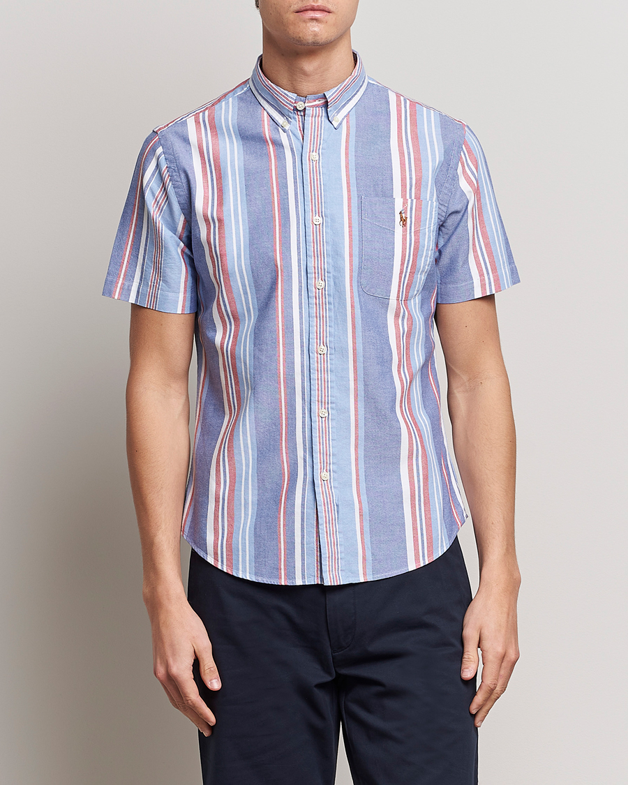 Herre | Skjorter | Polo Ralph Lauren | Striped Oxford Short Sleeve Shirt Multi