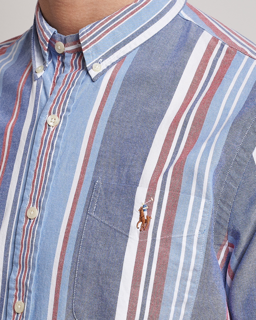 Herre | Skjorter | Polo Ralph Lauren | Striped Oxford Short Sleeve Shirt Multi