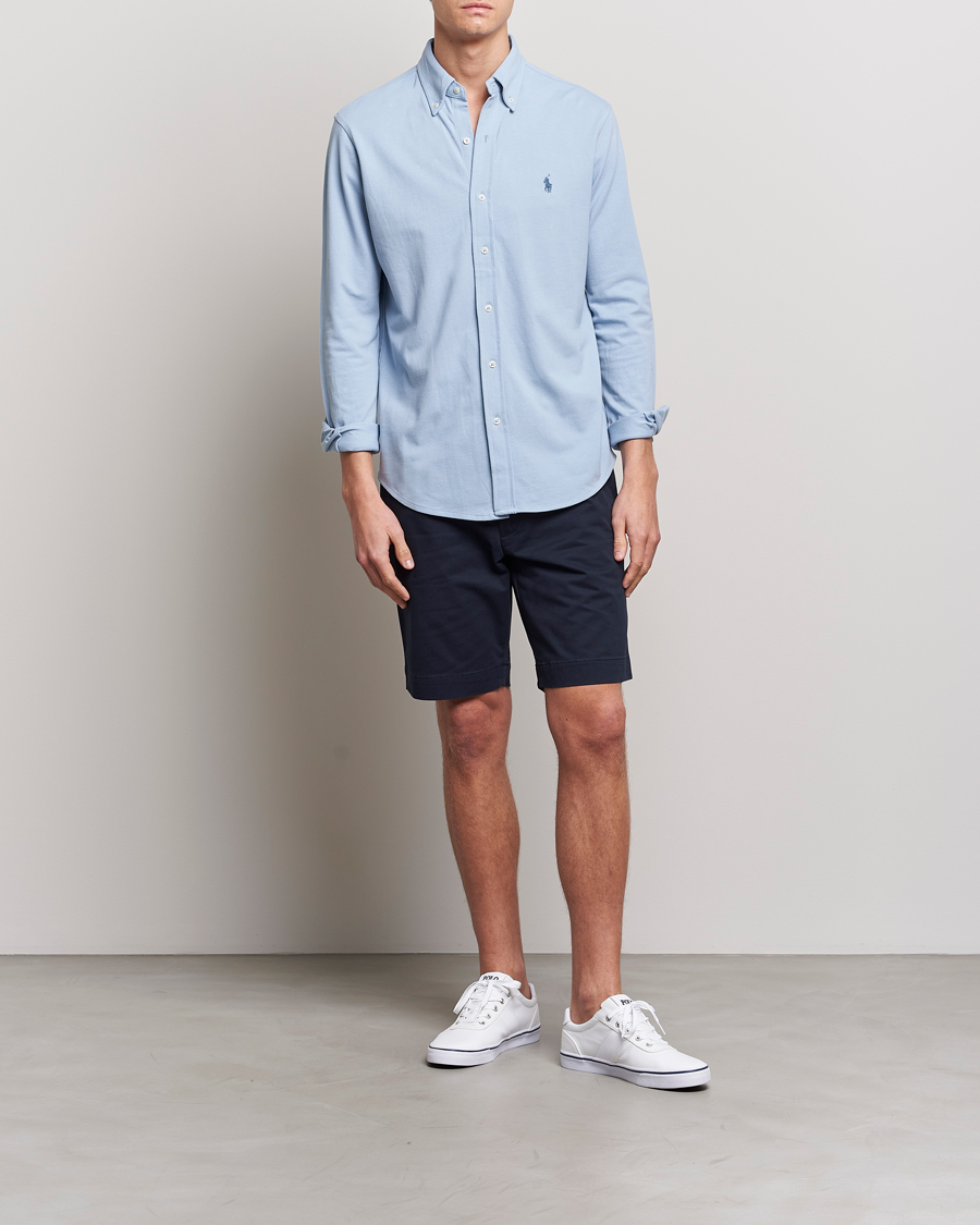 Herre | Skjorter | Polo Ralph Lauren | Featherweight Shirt Estate Blue