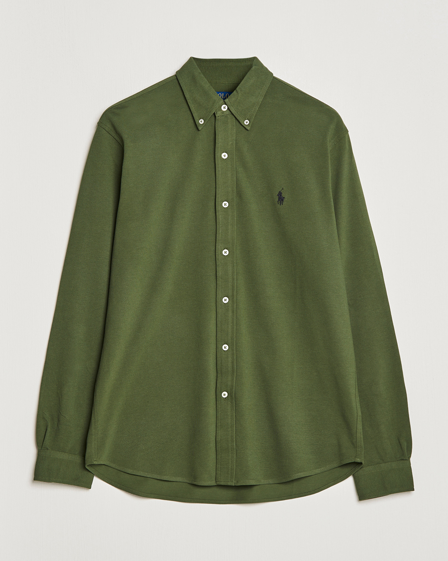 Herre | Skjorter | Polo Ralph Lauren | Featherweight Shirt Olive