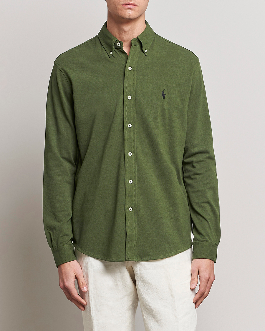 Herre | Skjorter | Polo Ralph Lauren | Featherweight Shirt Olive