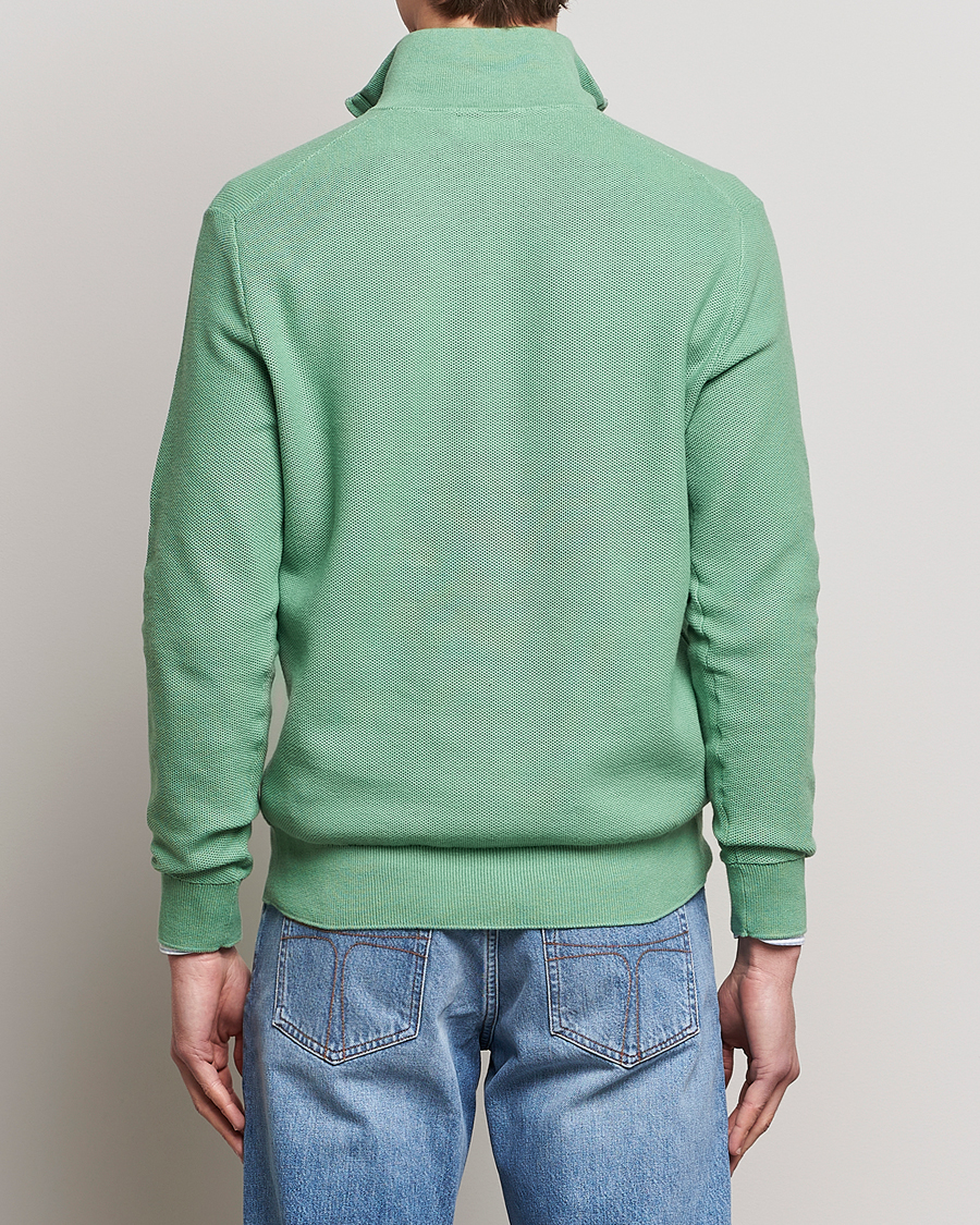 Herre | Gensere | Polo Ralph Lauren | Textured Half-Zip Pistachio Green