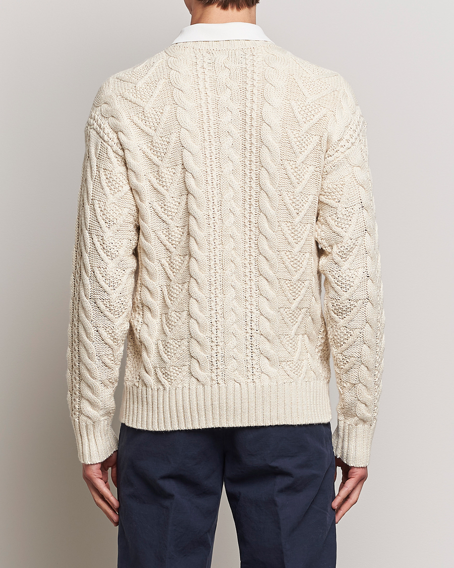 Herre | Gensere | Polo Ralph Lauren | Knitted Fishermen Sweater Cream