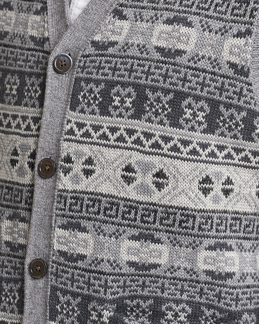 Herre | Gensere | Polo Ralph Lauren | Knitted Fairisle Vest Grey