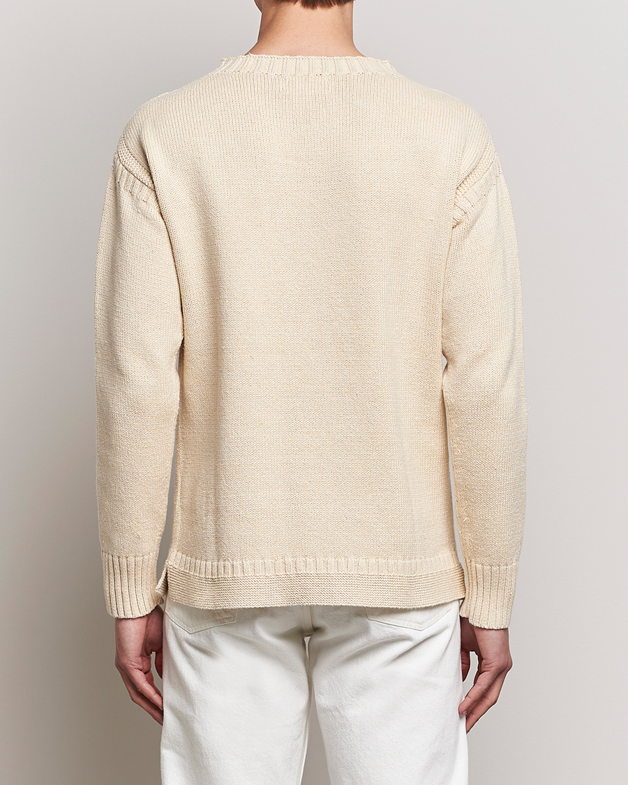 Herre | Gensere | Polo Ralph Lauren | Knitted Anchor Sweater Cream