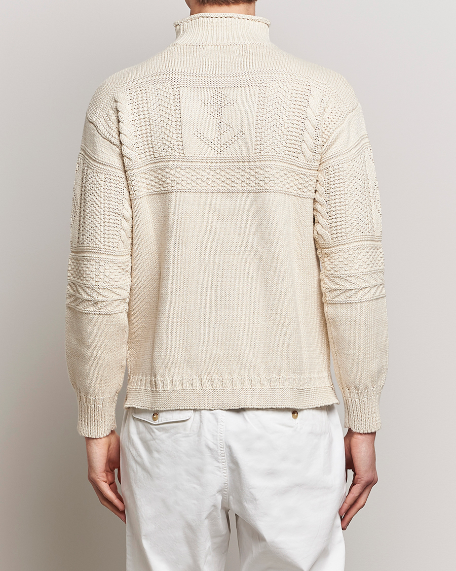 Herre | Gensere | Polo Ralph Lauren | Knitted Fishermen Sweater Cream
