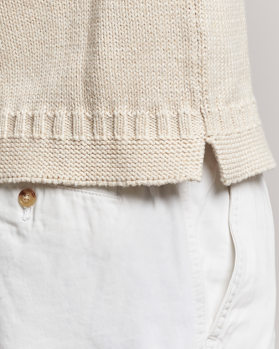 Herre | Gensere | Polo Ralph Lauren | Knitted Fishermen Sweater Cream