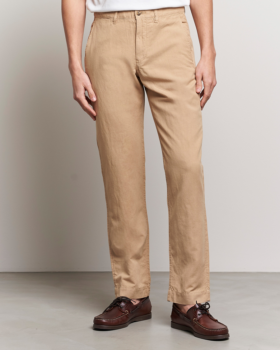 Herre | Bukser | Polo Ralph Lauren | Cotton/Linen Bedford Chinos Vintage Khaki