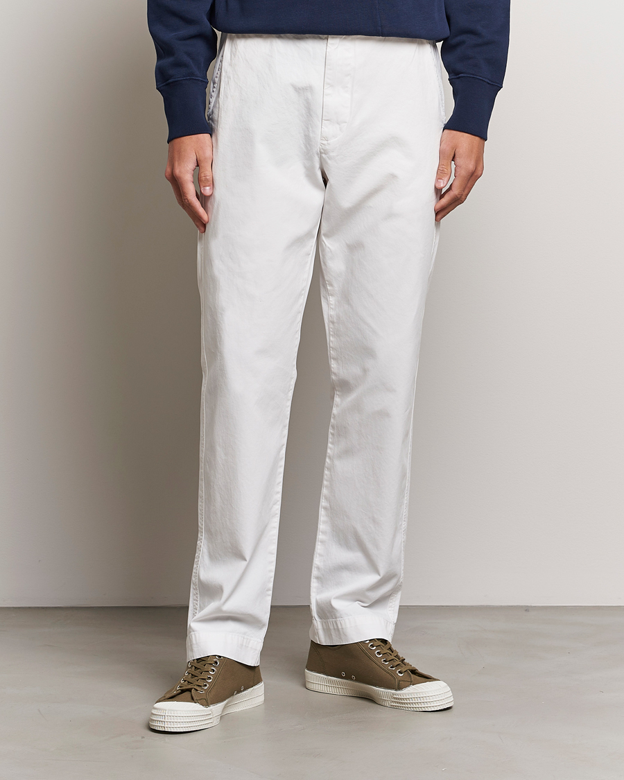 Herre | Bukser | Polo Ralph Lauren | Salinger Twill Pants Deckwash White