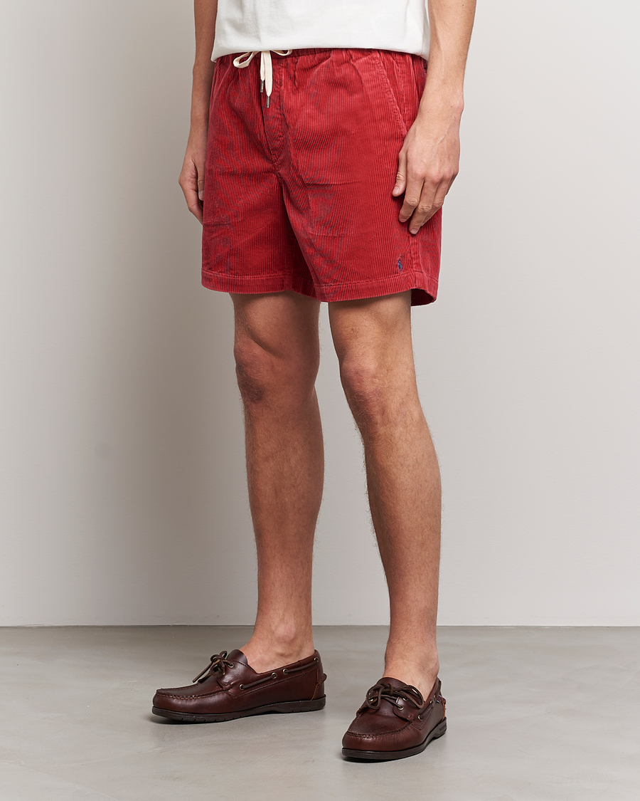 Herre | | Polo Ralph Lauren | Prepster Corduroy Drawstring Shorts Chili Pepper
