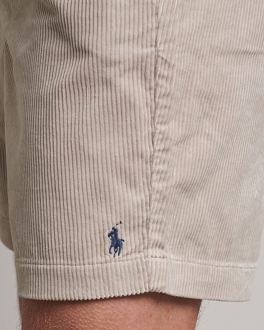 Herre | Shorts | Polo Ralph Lauren | Prepster Corduroy Drawstring Shorts Khaki Stone