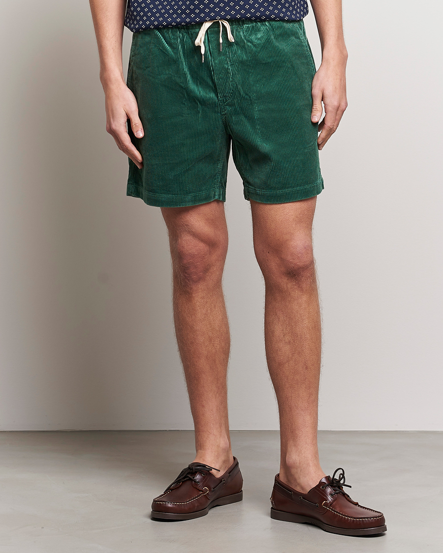 Herre | Shorts | Polo Ralph Lauren | Prepster Corduroy Drawstring Shorts Washed Forest