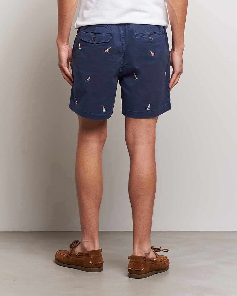 Herre | Shorts | Polo Ralph Lauren | Prepster Printed Twill Drawstring Shorts Navy