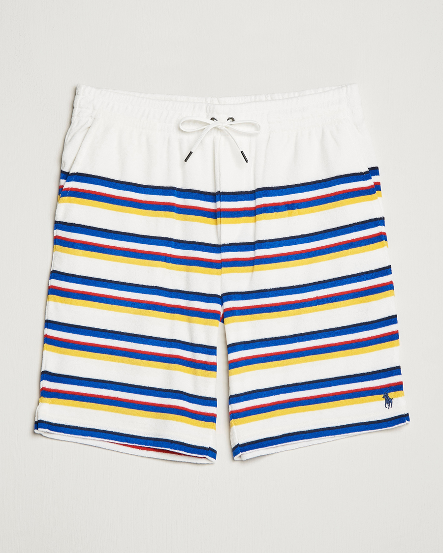Herre | Shorts | Polo Ralph Lauren | Cotton Terry Striped Sweatshorts Multi