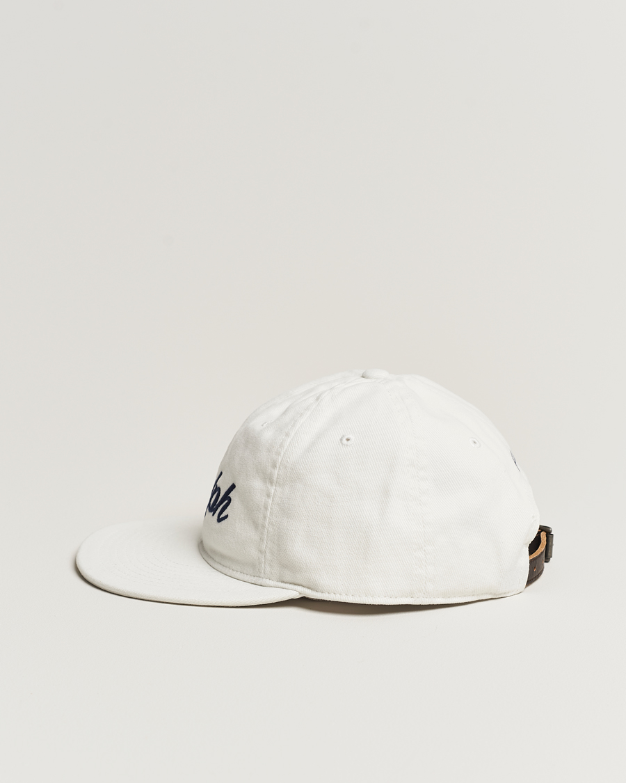 Herre | Polo Ralph Lauren Ralph Cotton Twill Retro Cap Deckwash White | Polo Ralph Lauren | Ralph Cotton Twill Retro Cap Deckwash White