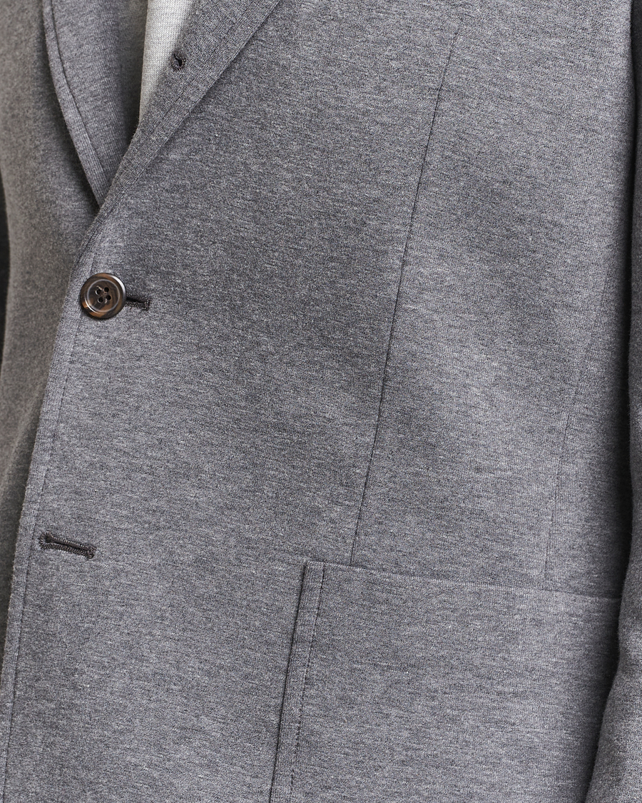 Herre | Dressjakker | Polo Ralph Lauren | Double Knit Jersey Blazer Medium Grey Heather