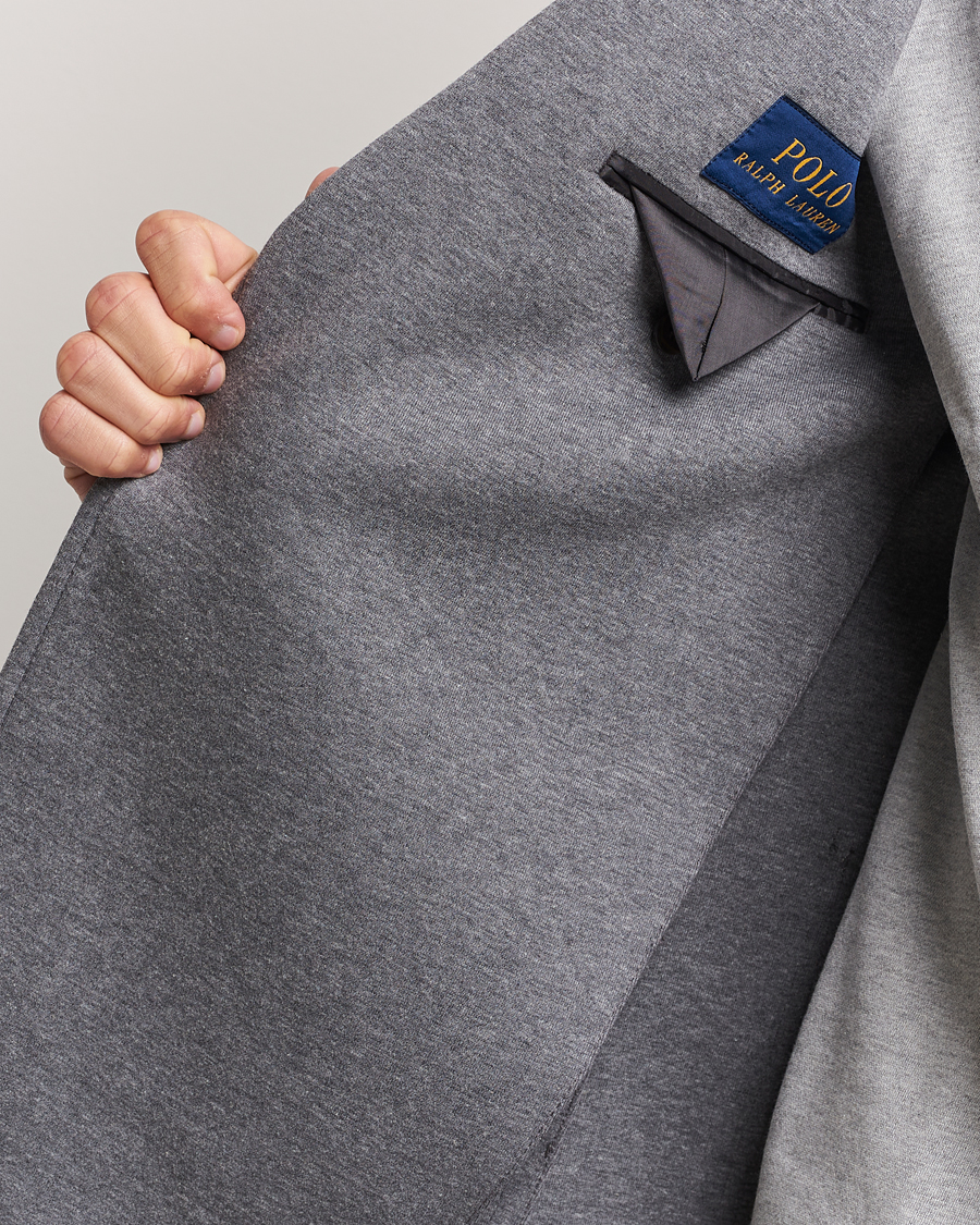 Herre | Dressjakker | Polo Ralph Lauren | Double Knit Jersey Blazer Medium Grey Heather