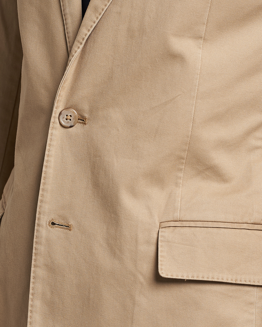 Herre | Dressjakker | Polo Ralph Lauren | Cotton Stretch Sportcoat Monument Tan