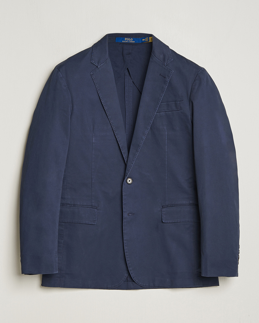 Herre | Dressjakker | Polo Ralph Lauren | Cotton Stretch Sportcoat Nautical Ink