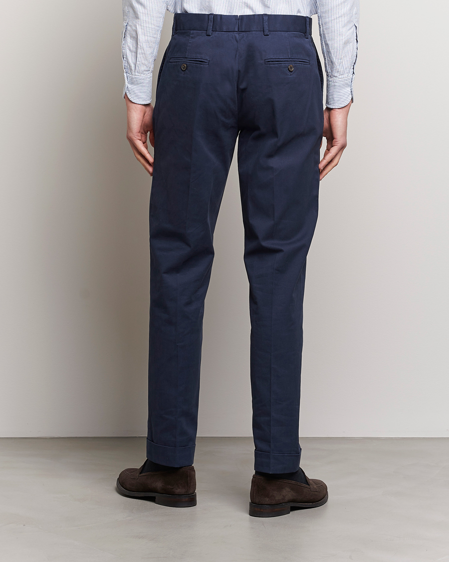 Herre | Bukser | Polo Ralph Lauren | Cotton Stretch Trousers Nautical Ink