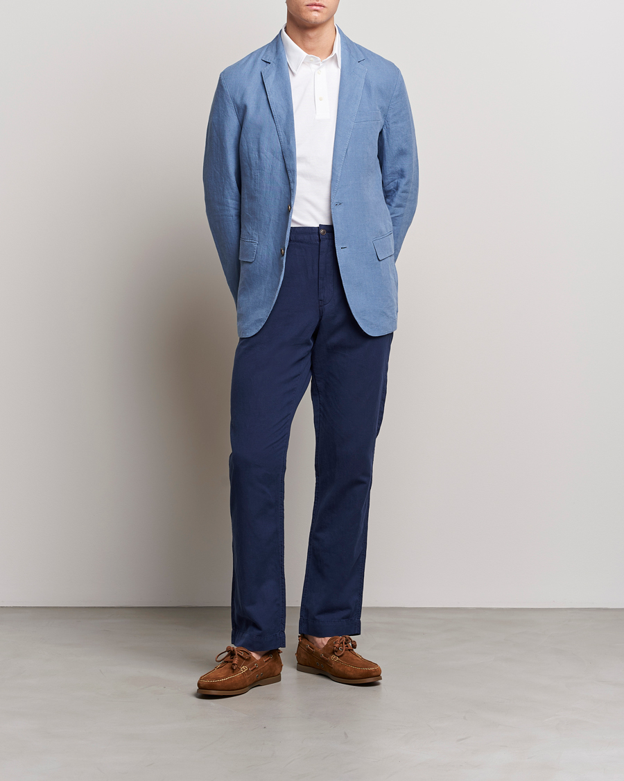Herre | Dressjakker | Polo Ralph Lauren | Linen Sportcoat Carson Blue