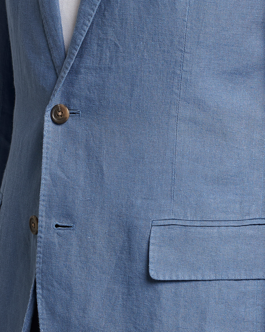 Herre | Dressjakker | Polo Ralph Lauren | Linen Sportcoat Carson Blue