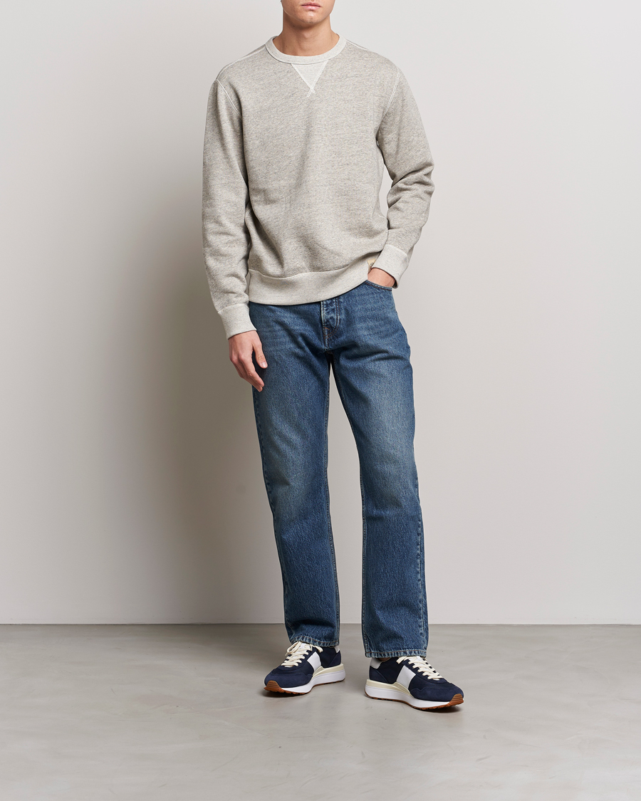 Herre | Gensere | Polo Ralph Lauren | Vintage Fleece Crew Neck Sweatshirt Loft Heather