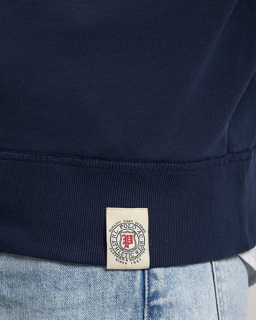 Herre | Gensere | Polo Ralph Lauren | Vintage Fleece Crew Neck Sweatshirt Cruise Navy