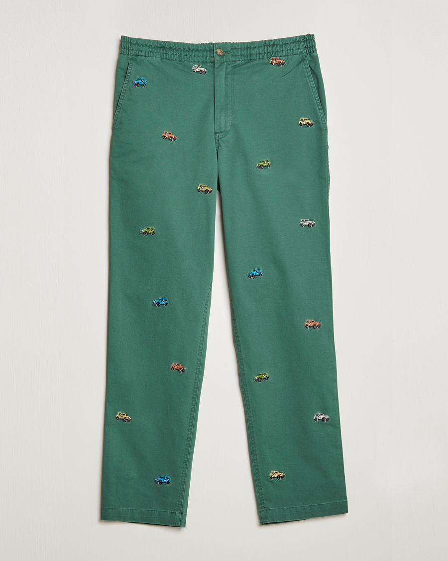 Herre | Bukser | Polo Ralph Lauren | Prepster Twill Printed Jeeps Pants Washed Forest