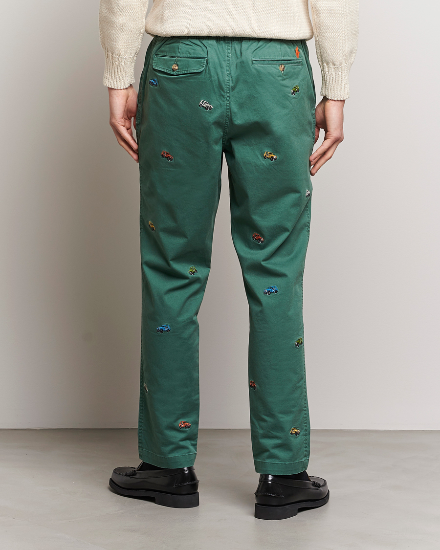 Herre | Bukser | Polo Ralph Lauren | Prepster Twill Printed Jeeps Pants Washed Forest