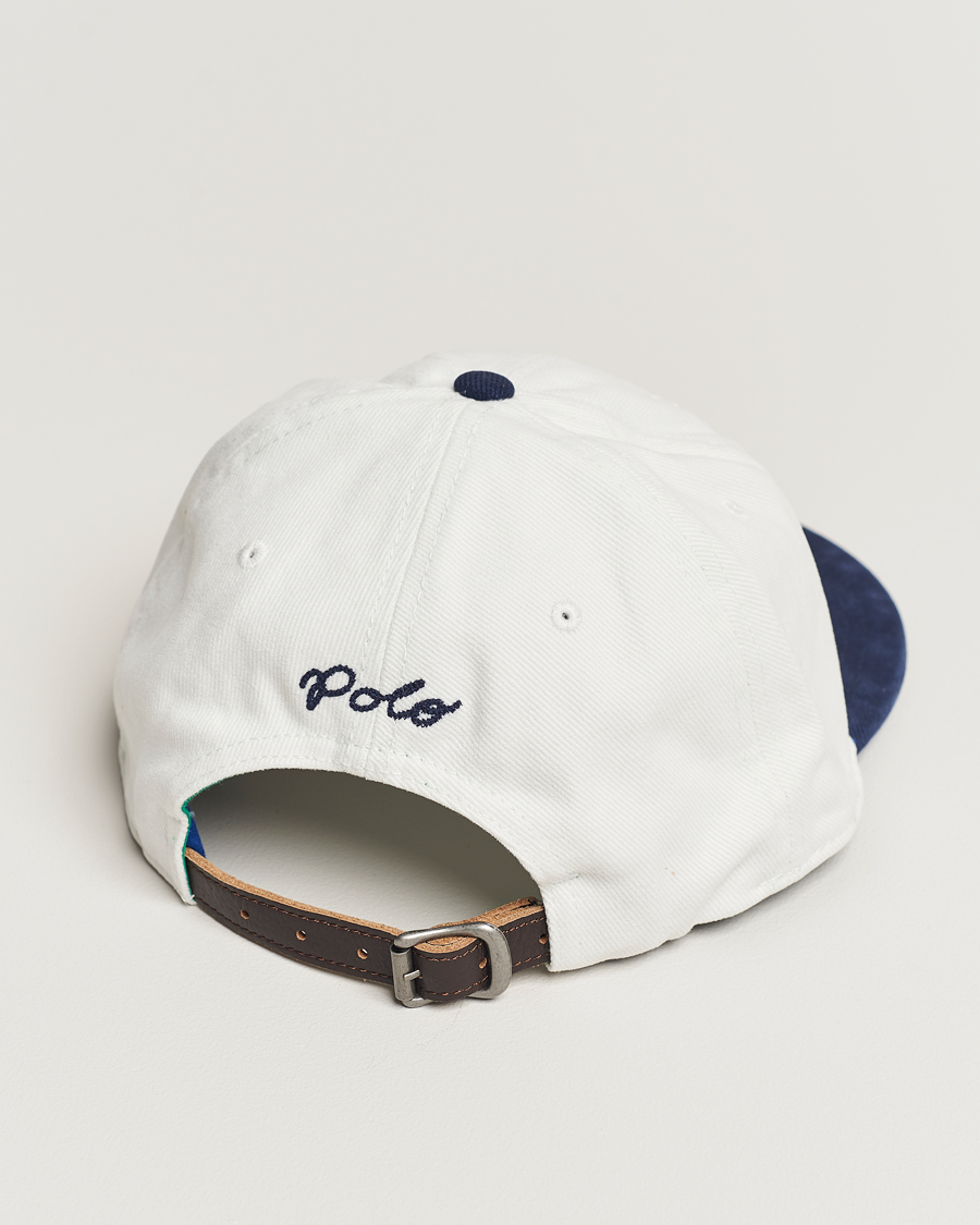 Herre | Polo Ralph Lauren Retro Sports Cap Deckwash White | Polo Ralph Lauren | Retro Sports Cap Deckwash White